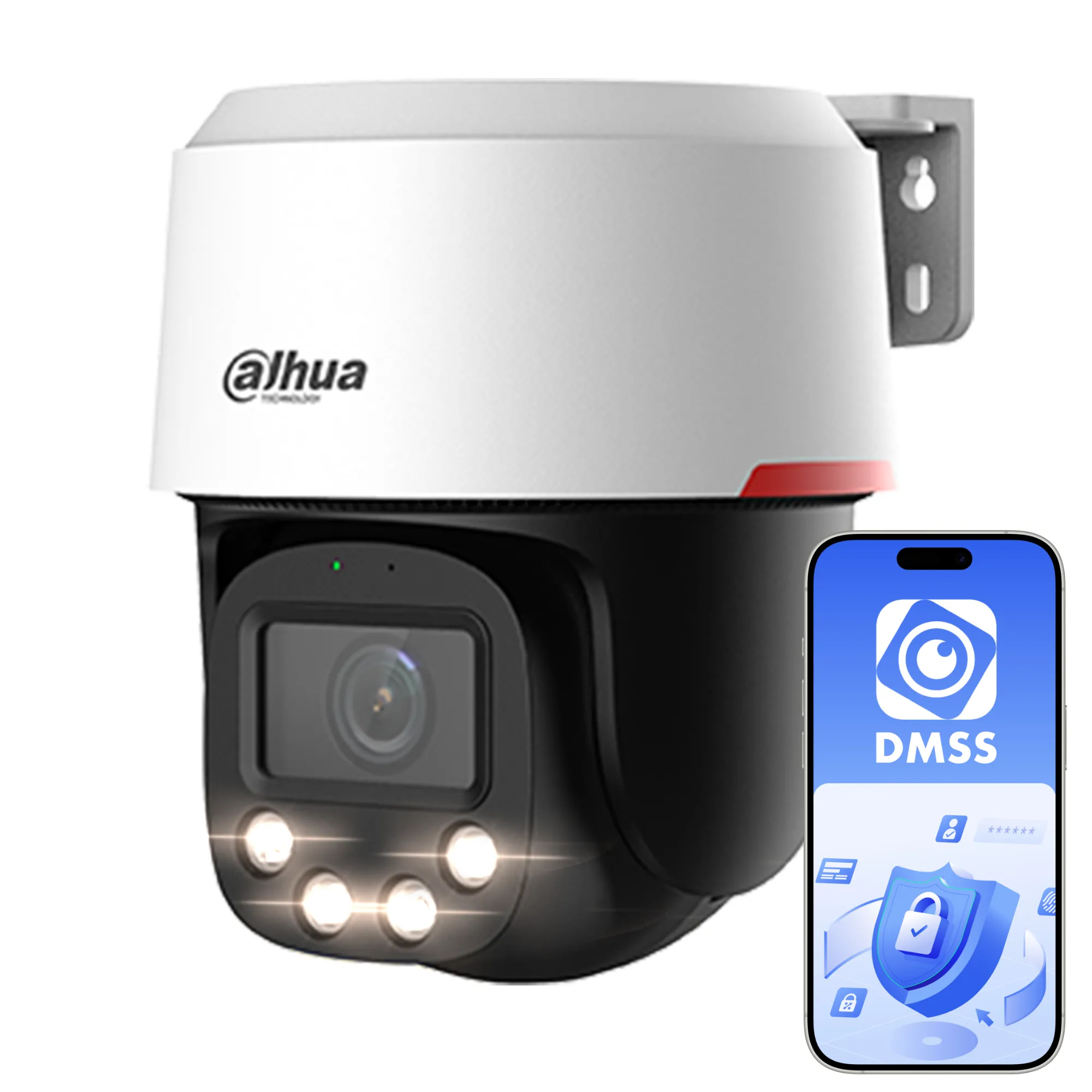 Dahua 4MP WizColor WizSense PT Kamera