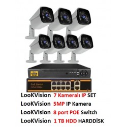 LOOKVİSİON-LKV-3007 5MP IP -BULLET SET