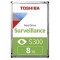 Toshiba S300 8 Tb 7200 Rpm 256 MB 3.5" Sata 3 Sabit Disk HDWT380UZSVA Özellikleri